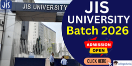 JIS University Admission 2026 Open